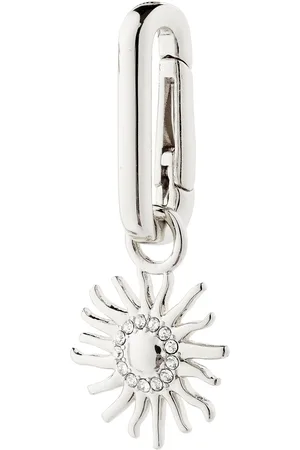 Pilgrim Charm Recycled Sun Pendant Silver