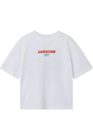 NAME IT Nmmjopo Rlx Ss Top White