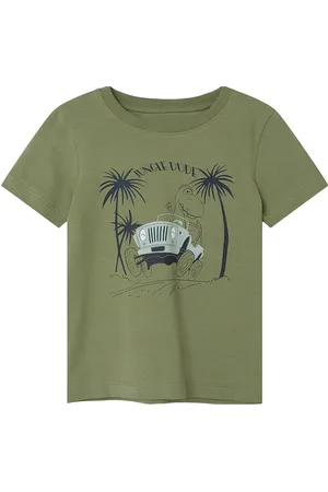 NAME IT Nmmhenroy Ss Top Green