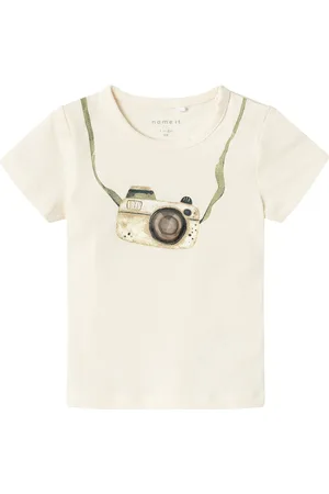 NAME IT Nbmjacts Ss Top Box Cream