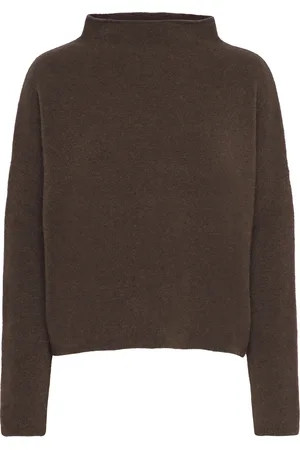 Filippa K Mika Yak Funnelneck Sweater Brown
