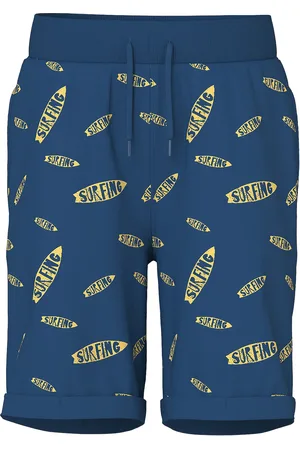 NAME IT Nkmkaje Long Swe Shorts Unb Pb Blue