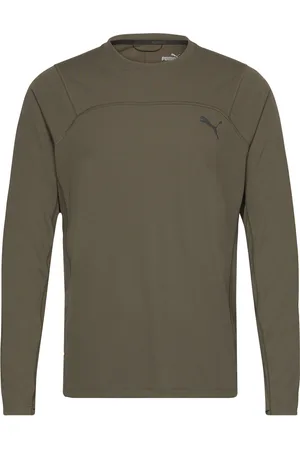 PUMA M Seasons Drycell Ls Tee Khaki