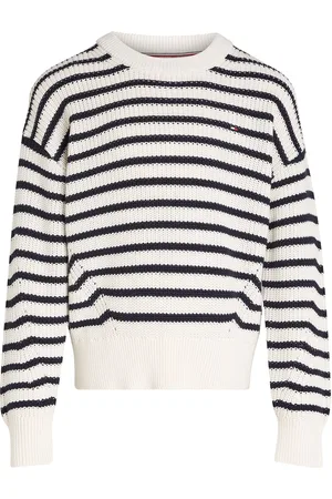 Tommy Hilfiger Essential Stripe Sweater White