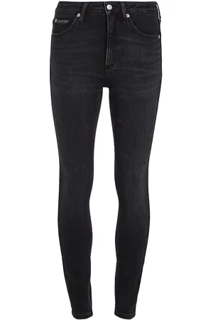 Calvin Klein Mid Rise Skinny Black