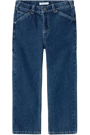 NAME IT Nkmryan Straight Jeans Carp 4525-Im Noos Blue