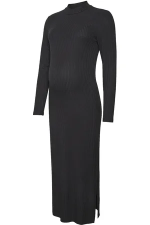 Mama;licious Mltrinity High Neck Jrs Dress Noos