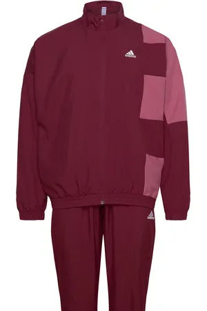 adidas Sportswear Colorblock Tracksuit Burgundy