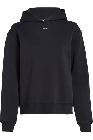 Calvin Klein Nano Logo Reg Fleece Hoodie Black