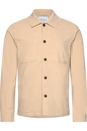 Les Deux Marseille Twill Jacket Beige