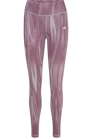 adidas Adidas Optime Full Length Leggings Print Pink