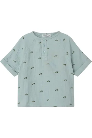 NAME IT Nmmhinkian Ss Nreg Top Blue