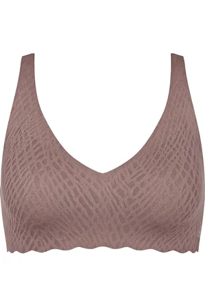 Sloggi Zero Feel Bliss Soft Bra Brown