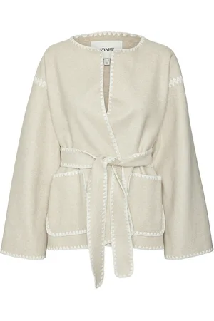 VERO MODA Vmzayla Ls Jacket Vma Beige