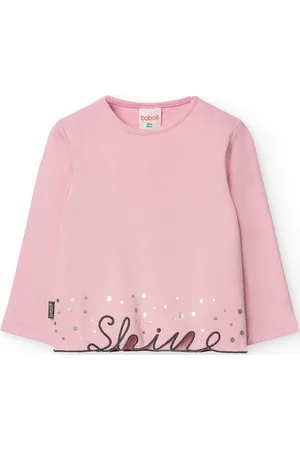 Boboli Knit T-Shirt For Baby -Bci Pink