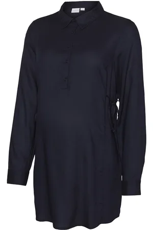 Mama;licious Mlebba Lia L/S Wo Tunic 2F Navy