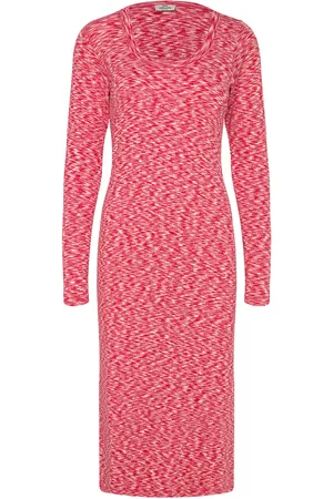 Mads Norgaard 2X2 Cotton Space Bubi Dress Red