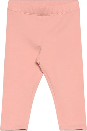 Lindex Leggings Brushed Inside Basic Pink