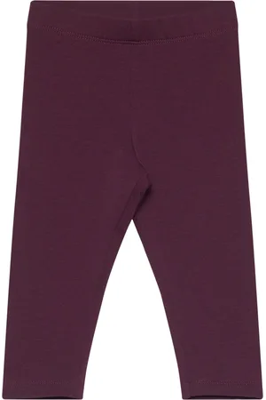 Lindex Leggings Brushed Inside Basic Purple