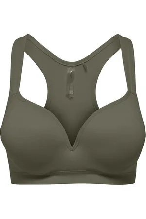 ONLY Onpmartine-2 Seam Bra Noos Khaki