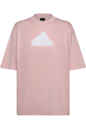 adidas Future Icons Badge Of Sport Boyfriend T-Shirt Pink