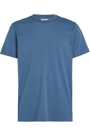 Calvin Klein Logo Tape Tee Blue