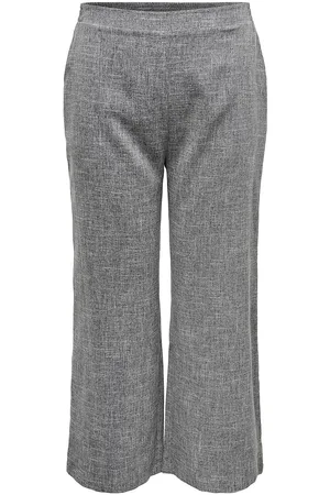 ONLY Carsuttin Wide Pant Wvn Grey