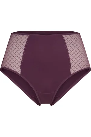 Chantelle Norah Chic High-Waisted Full Brief Purple