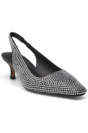 Shoe The Bear Stb-Maxine Slingback Crystal Silver
