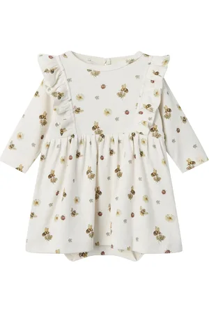 Lil Atelier Nbflavo Ena Ls Body Dress Lil Beige