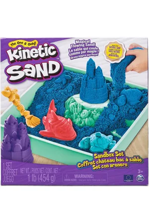 Kinetic Sandbox Set - Blue Patterned