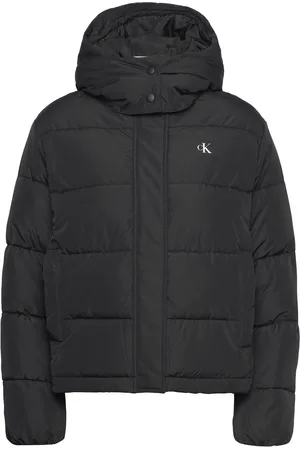 Calvin Klein Matte Monologo Nd Short Puffer Black