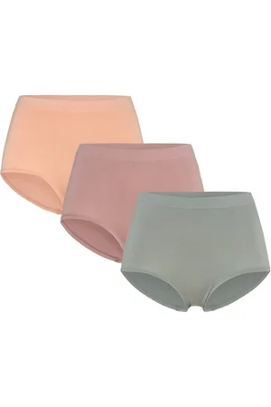 Lindex Brief Sally High Seam 3 Pack Patterned