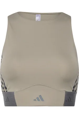 adidas Hyperglam Training Tank Top Beige