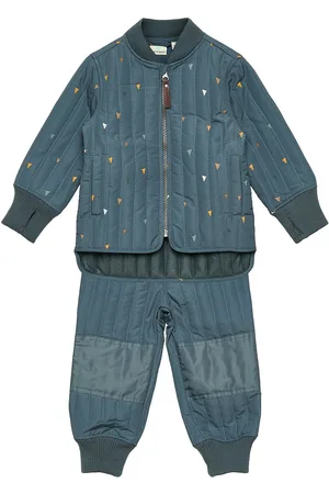 EN FANT Thermal Set Aop Blue