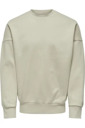 Only & Sons Onsdan Life Rlx Heavy Sweat Crew Cream