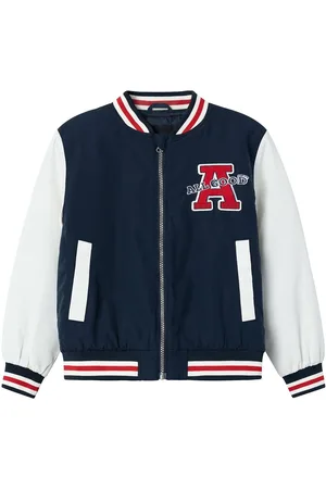 NAME IT Nknmain Bomber Jacket Pb Navy