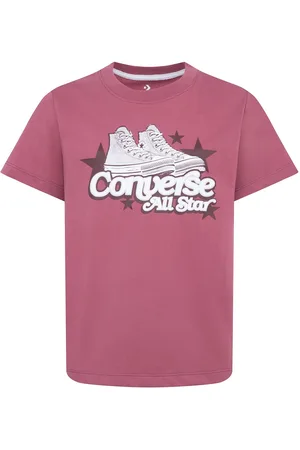 Converse Retro Sneaker Graphic Tee Pink