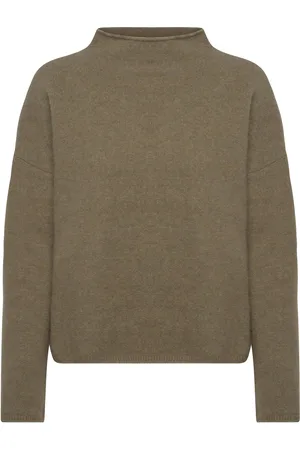 Filippa K Mika Yak Funnelneck Sweater Khaki