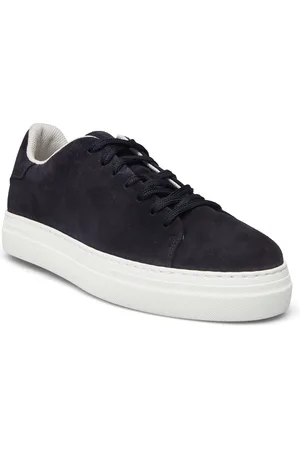 SELECTED Slhdavid Chunky Suede Sneaker Noos Navy