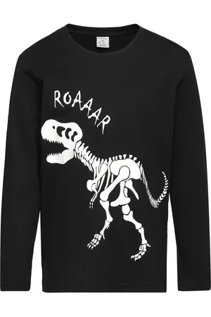 Lindex Top Ls Dino Glow In Dark