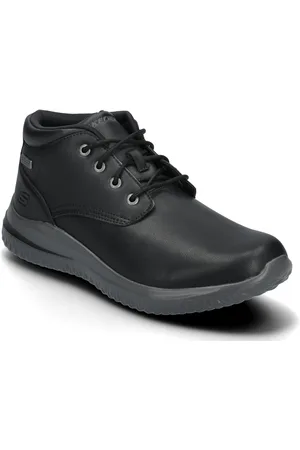 Skechers Mens Delson 3.0 - Brandis - Waterproof Black