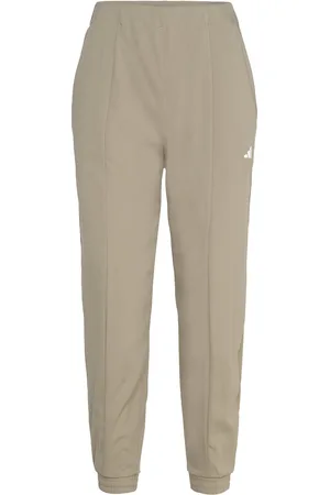 adidas Aeroready Train Essentials Minimal Branding Woven Pant Beige