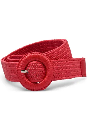 Beck Söndergaard Solid Slim Zia Belt Red