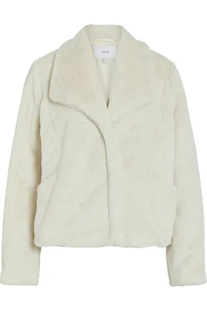 VILA Viebba L/S New Short Jacket Beige