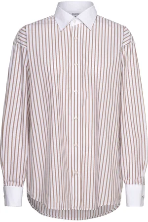 Filippa K Cotton Tuxedo Shirt Red