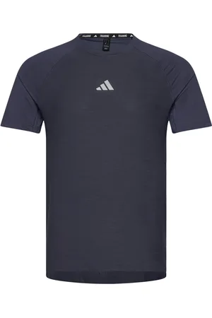 adidas Adidas Gym+ Training 3-Stripes T-Shirt Navy