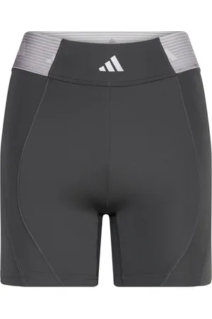adidas Hyperglam 5 Inch Short Leggings Grey