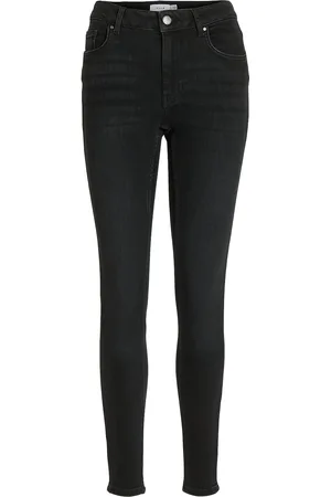 VILA Visarah Wu01 Rw Skinny Jeans - Noos Black