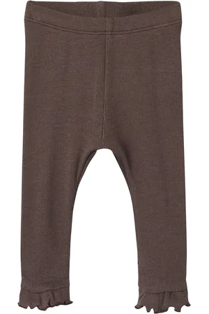 Lil Atelier Nbfgago Dia Slim Legging Lil Brown